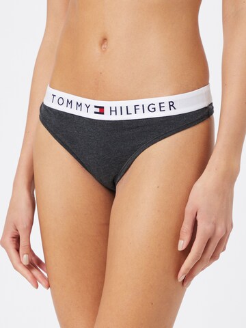 Tommy Hilfiger Underwear Stringid, värv hall: eest vaates