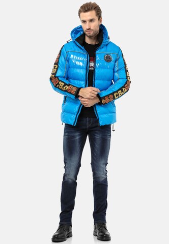 CIPO & BAXX Winterjacke in Blau