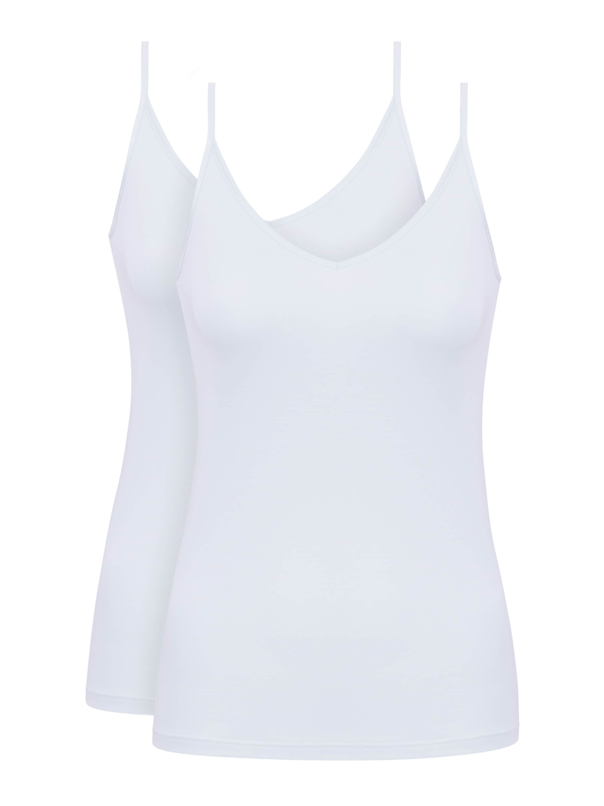 Mey Onderhemd in Wit: voorkant