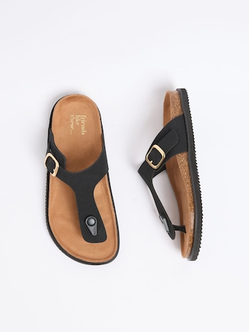 Friends Like These Босоножки через палец в Черный