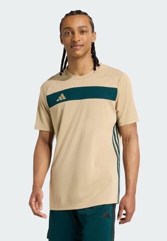 ADIDAS PERFORMANCE Funktionsshirt 'Tiro 25 Essentials' in Beige: Vorderseite