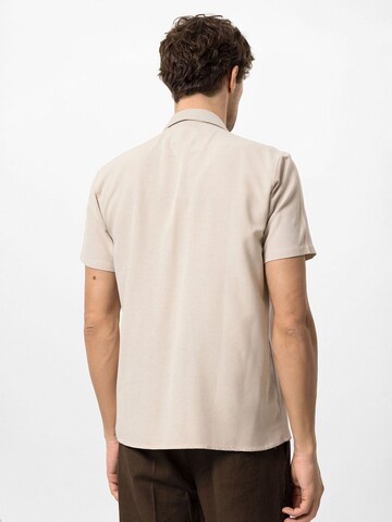 Comfort fit Camicia di Antioch in beige