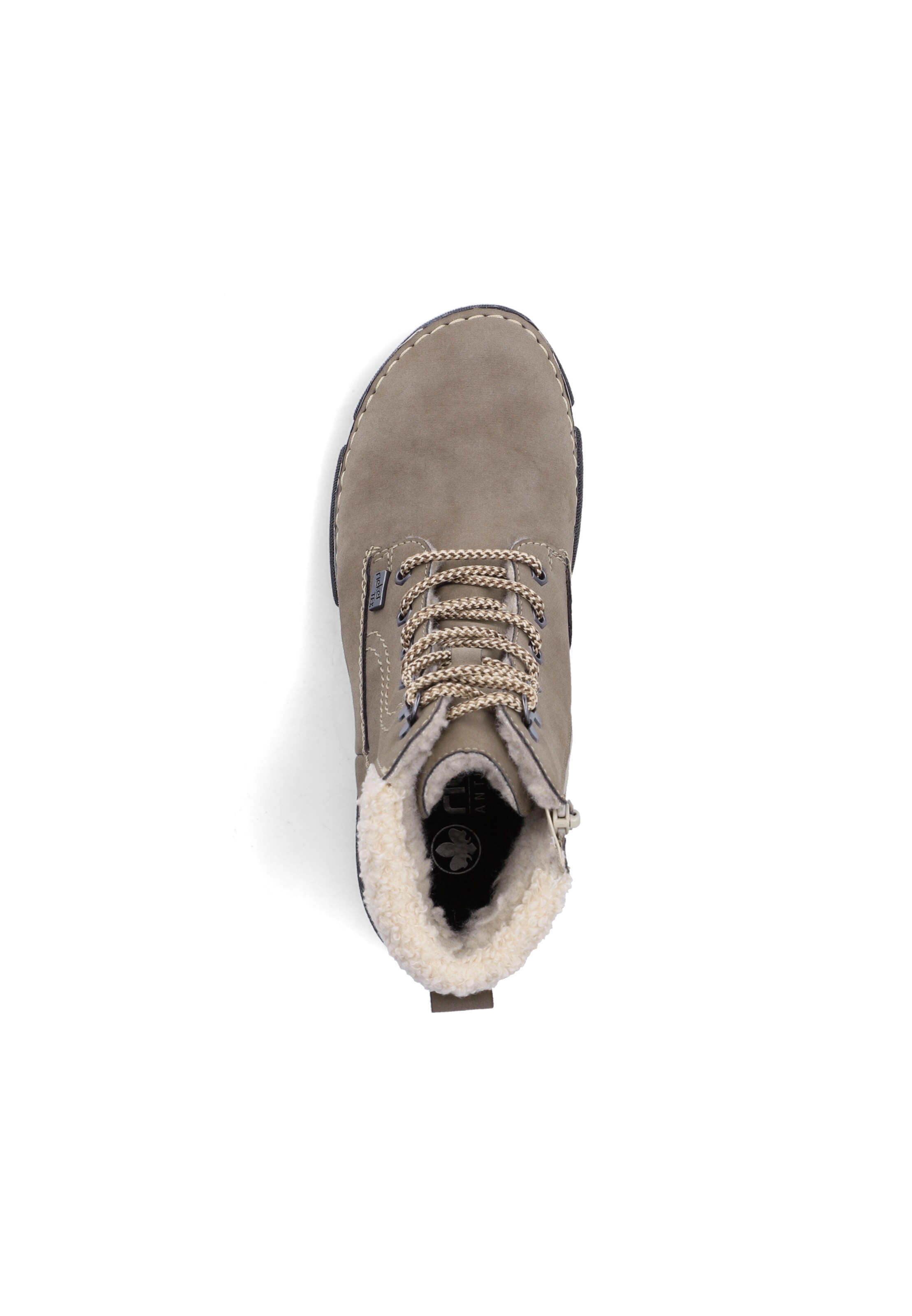 Bottes à lacets ' 45925 ' Rieker en beige