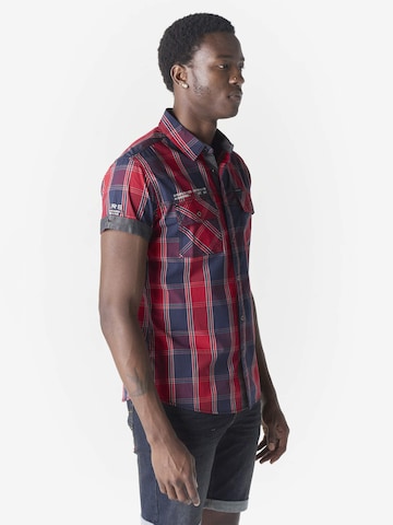 KOROSHI Regular Fit Skjorte i rød