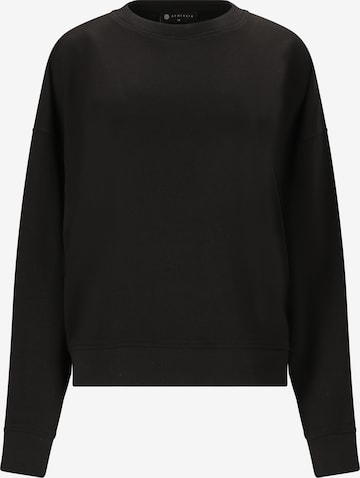 Athlecia Sweatshirt 'Crecy' in Black: front