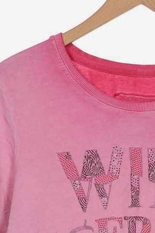 Soccx Sweatshirt & Zip-Up Hoodie in XL in Pink
