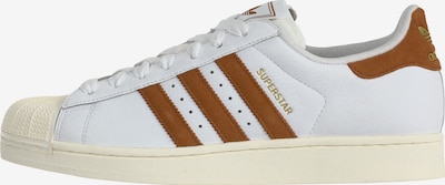 ADIDAS ORIGINALS Nízke tenisky 'SUPERSTAR II', veľkosť 35,5 - hnedá / biela, Produkt