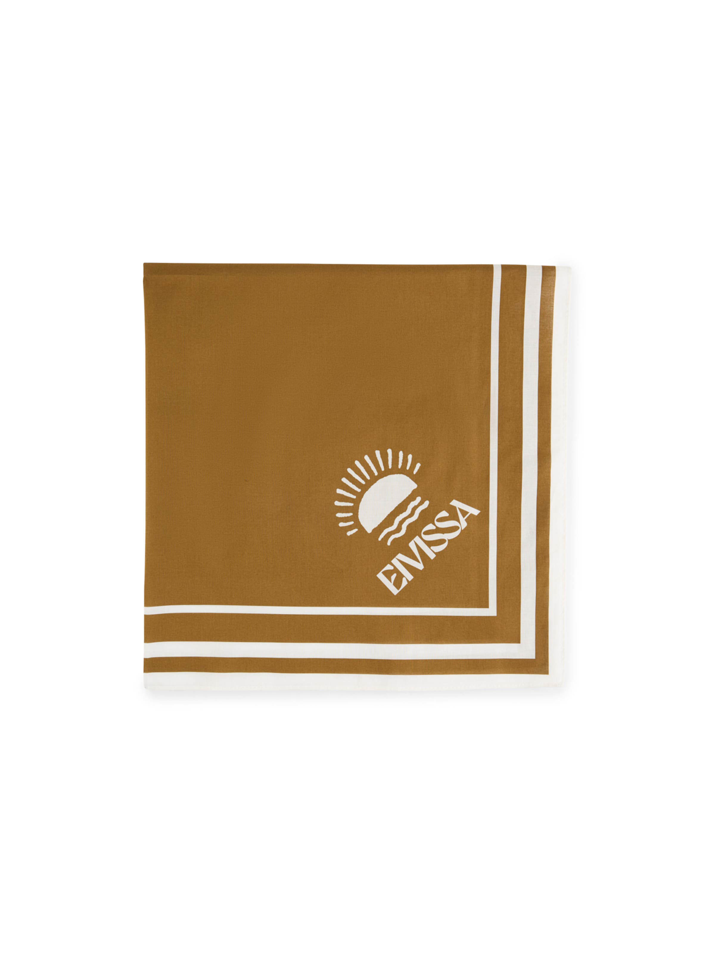 Foulard ' Bandana-Krawattentuch ' STRELLSON en marron