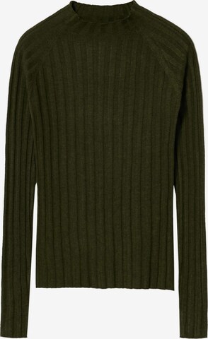 MANGO Sweater 'FLURRY' in Green: front