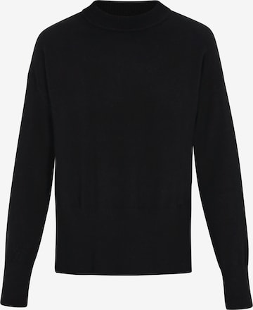melns DreiMaster Klassik Džemperis: no priekšpuses