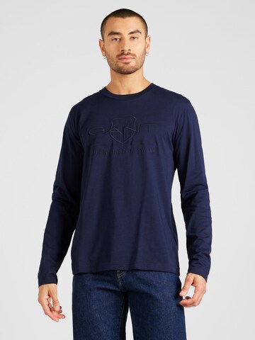 GANT Shirt in Blauw: voorkant