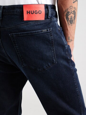 HUGO Regular Jeans 'Hugo 708' in Blau
