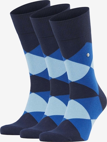 Chaussettes BURLINGTON en bleu : devant