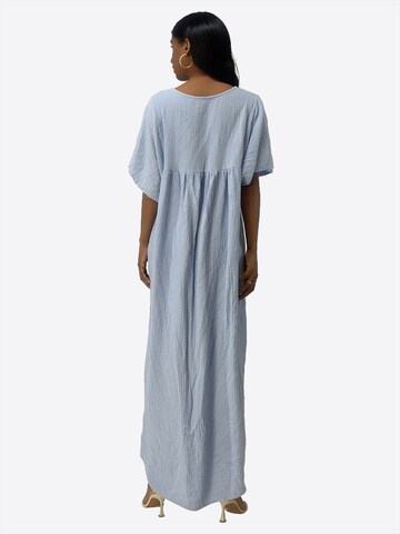 Robe Elara en bleu