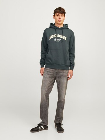 JACK & JONES Sweatshirt 'JORBRONX' in Green