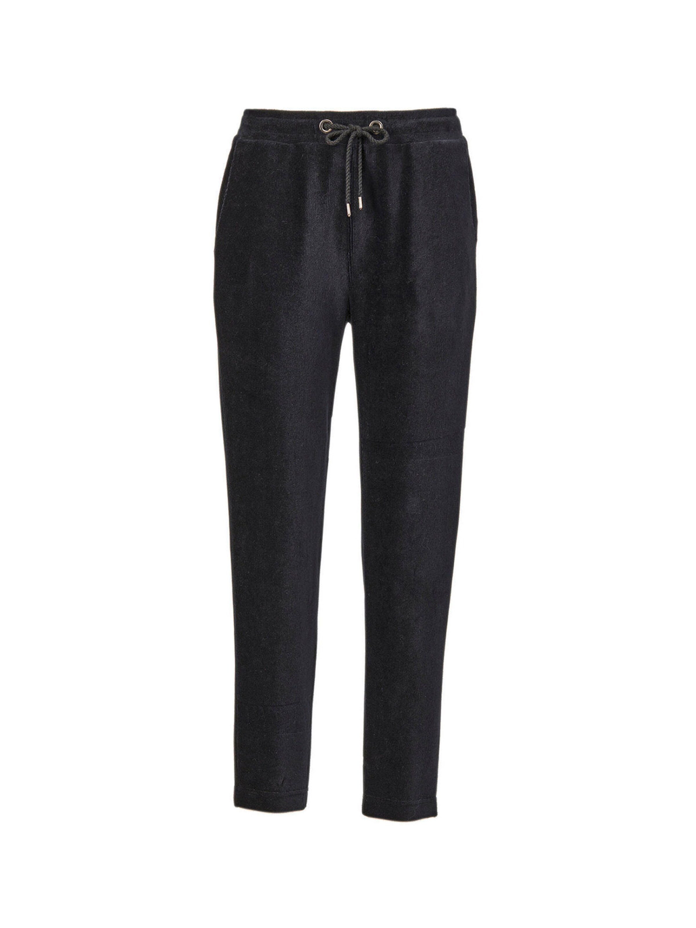 Goldner Hose in Schwarz: Vorderseite