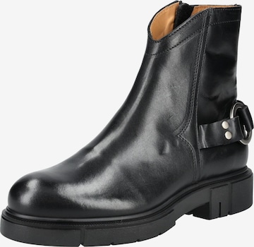 Bottines Sneaky Steve en noir : devant