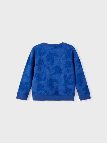 NAME IT Sweatshirt 'Angus Marvel' in Blau