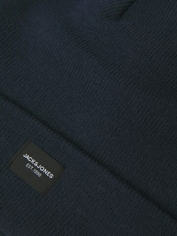 JACK & JONES Set 'JACFROST': Mütze und Schal in Blau