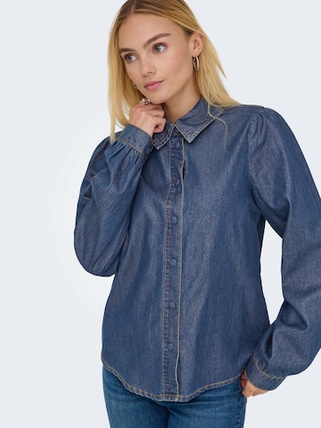 ONLY Blouse 'ONLLINA' in Blue