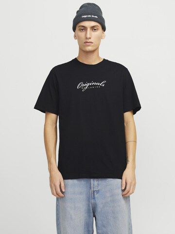 JACK & JONES Shirt in Black: front