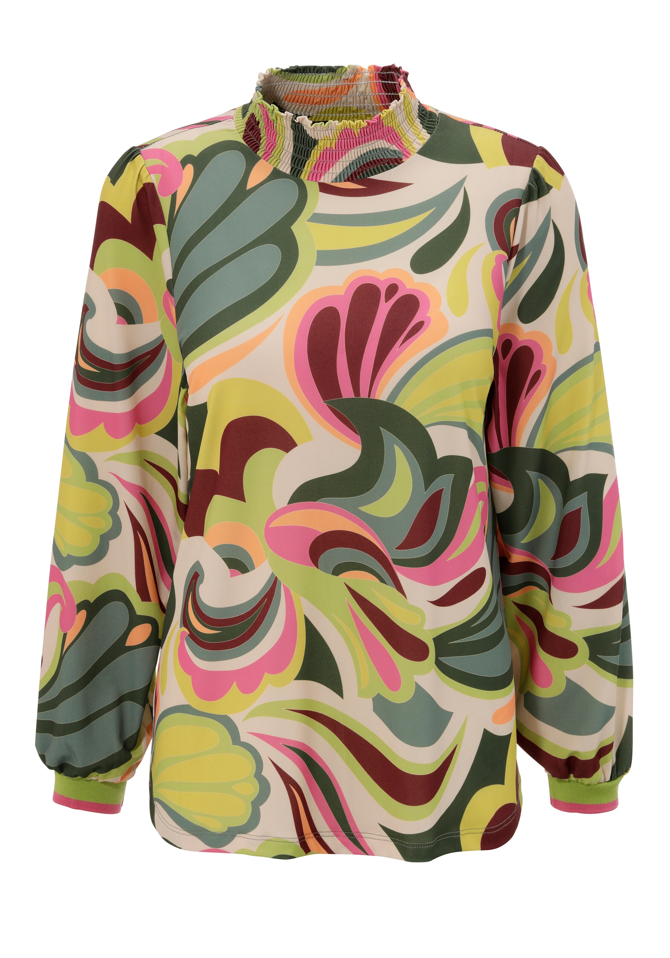 Aniston SELECTED Bluse in Mischfarben: Vorderseite