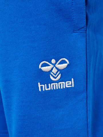 Hummel Regular Trousers 'Bassim' in Blue
