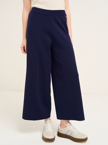 Wide Leg Pantalon 'Piper' Camomilla Italia en bleu : devant