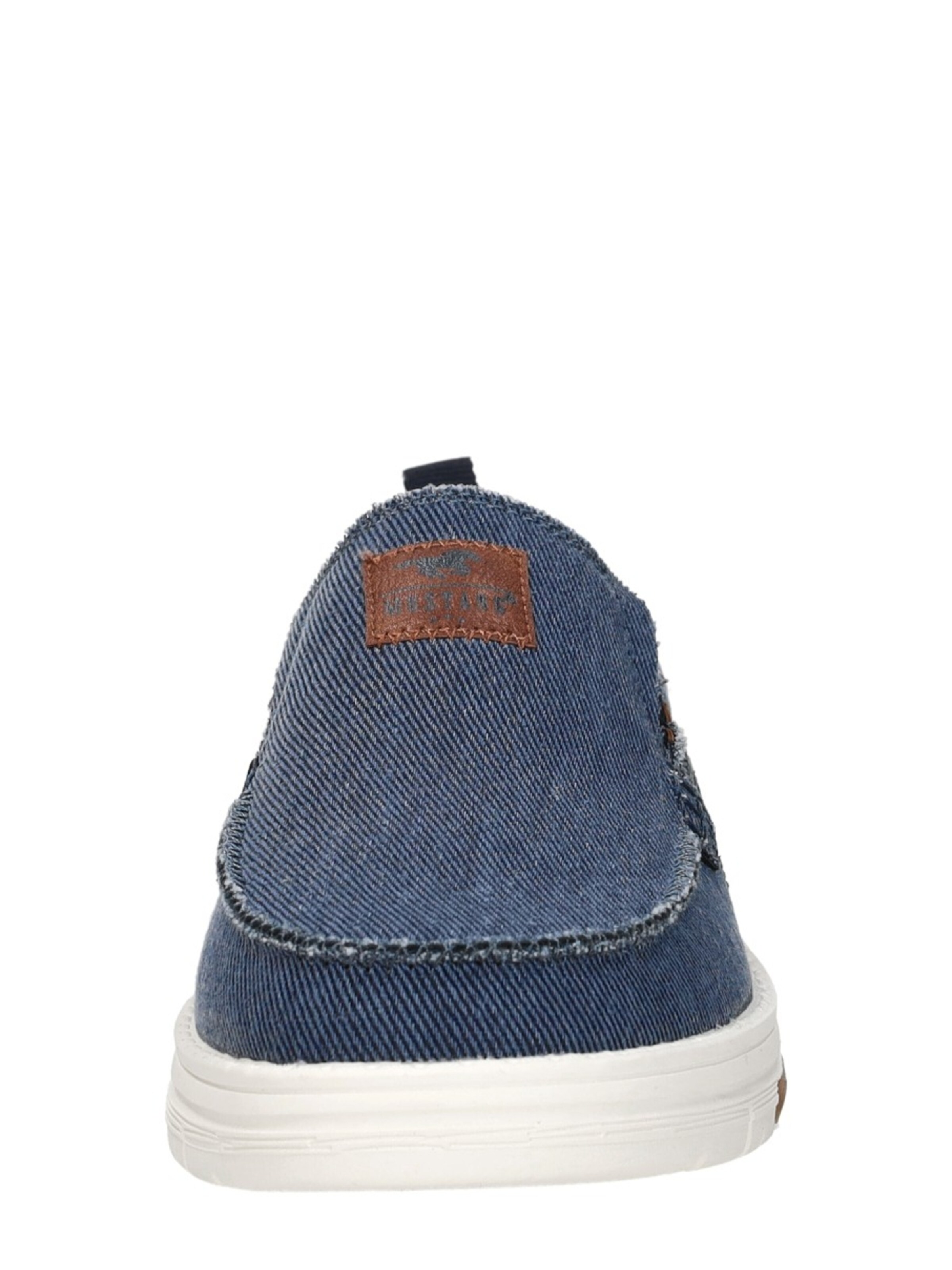 MUSTANG Instappers 'Sneakers Laag' in Blauw