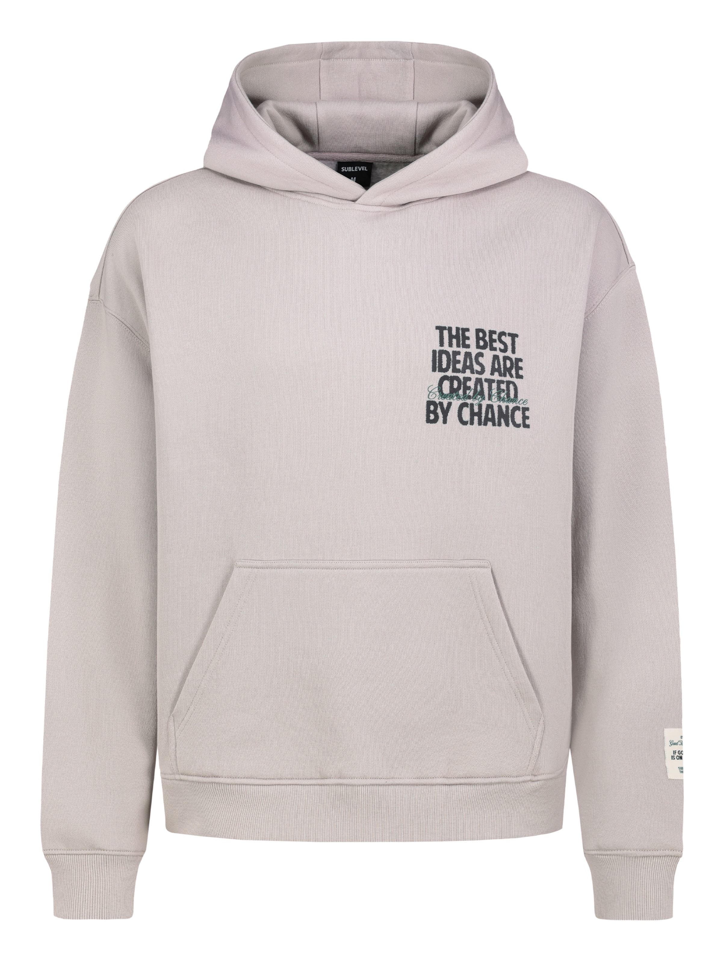 Sublevel Sweatshirt in Beige: Vorderseite