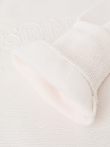 MANGO KIDS Obleka 'AWESOME' | bela barva