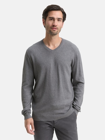 TOM TAILOR Pullover in Grau: Vorderseite