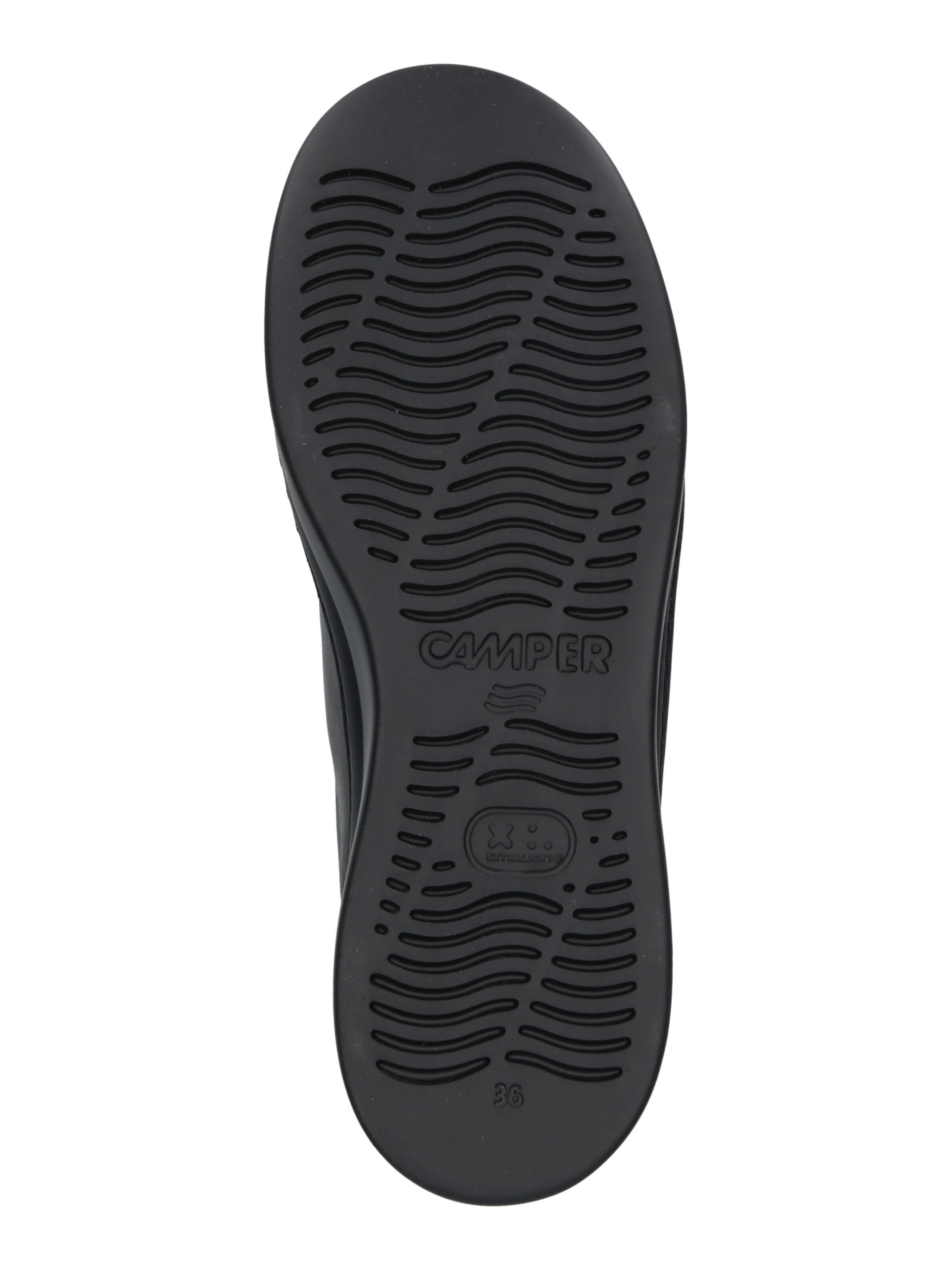 Sneaker bassa 'Runner up' di CAMPER in nero