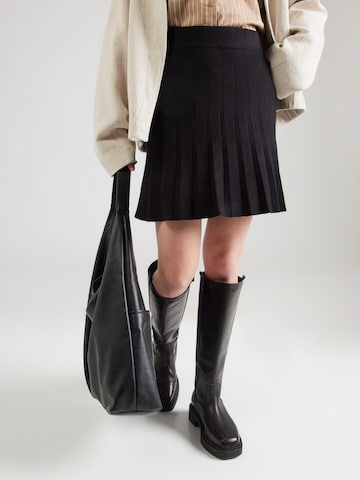 JDY Юбка 'JDYERIS' в Черный: спереди