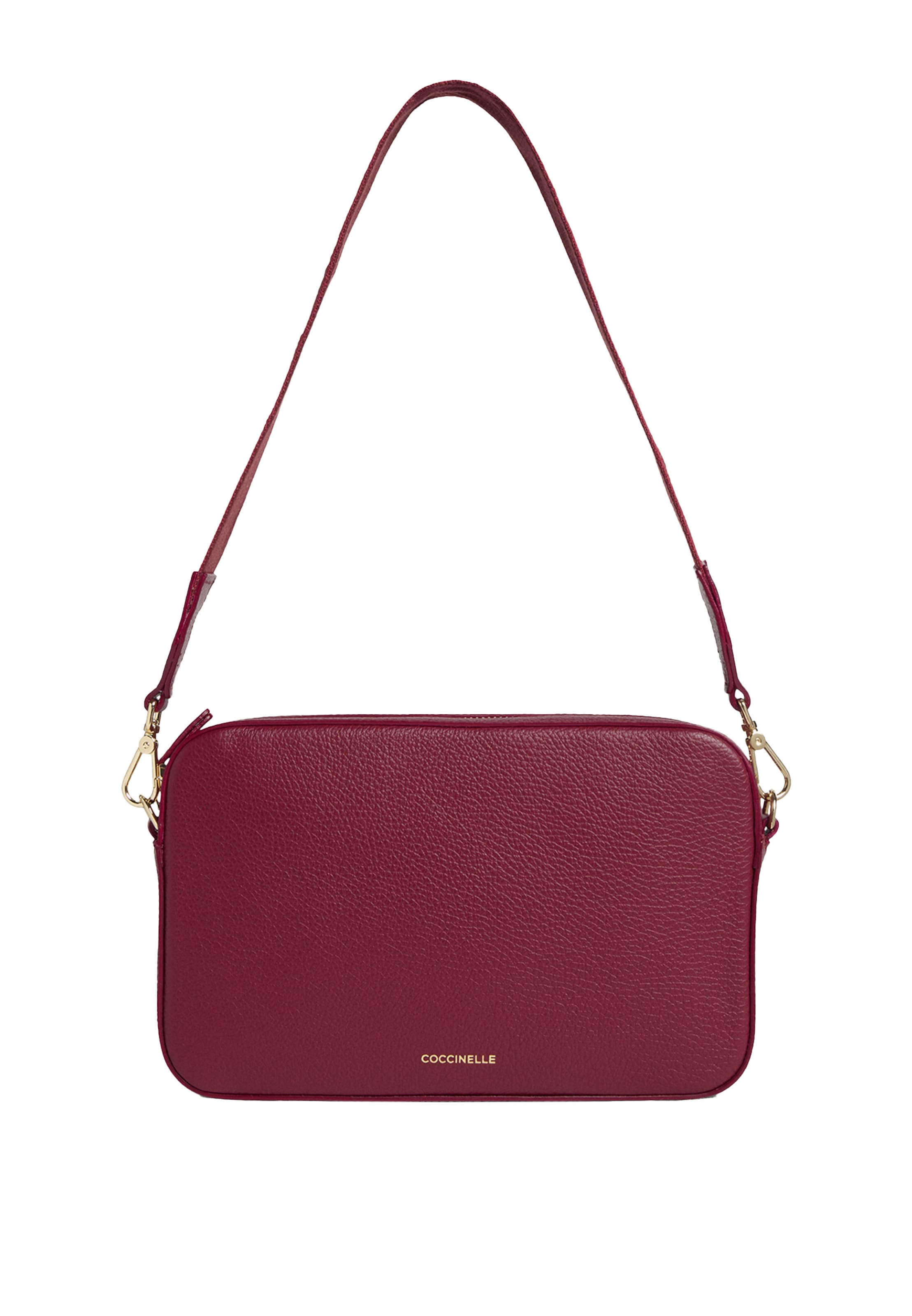 Coccinelle Shoulder Bag 'Tebe' in Red: front