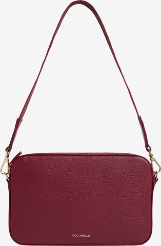 Coccinelle Shoulder Bag 'Tebe' in Red: front