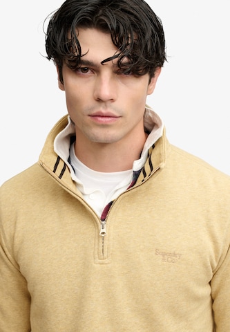 Superdry & Co Sweatshirt 'Essential Serif' in Beige