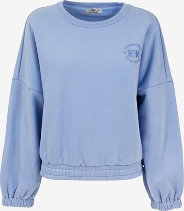 Influencer Sweatshirt in Blau: predná strana