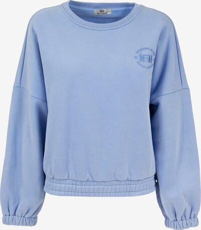Influencer Sweatshirt in blau, Produktansicht