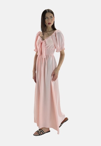 Elara Dress in Pink