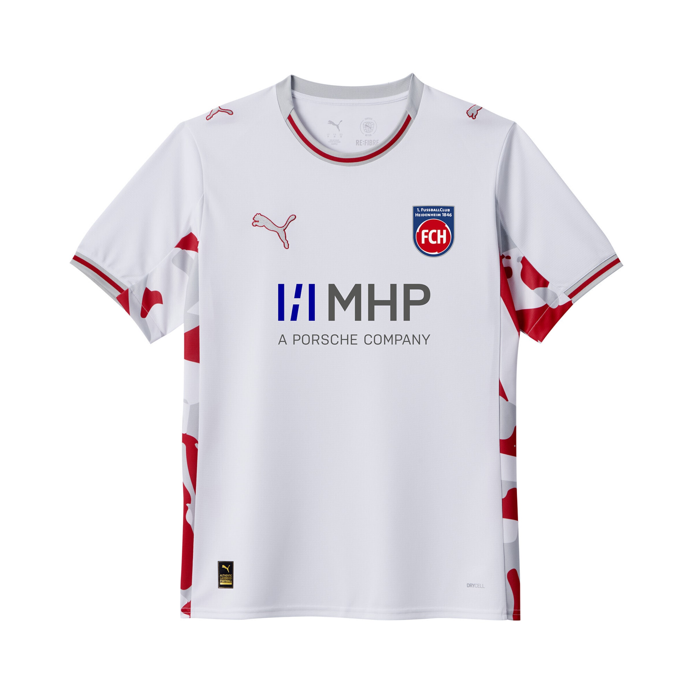 PUMA Jersey 'FC Heidenheim 25/26' in White ABOUT YOU