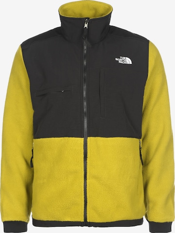 THE NORTH FACE Athletic Fleece Jacket 'Denali 2' in Yellow: front