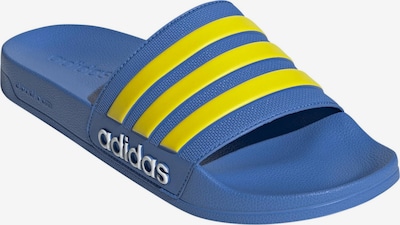 ADIDAS PERFORMANCE Pantolette 'ADILETTE' in 48,5 in blau / gelb, Produktansicht