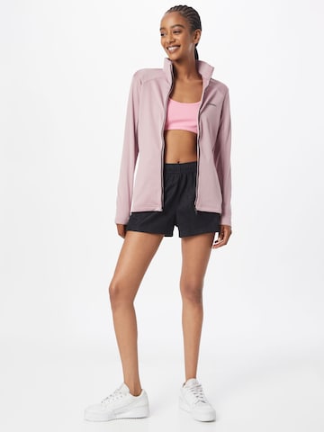 ADIDAS TERREX Skinny Athletic Zip-Up Hoodie in Pink