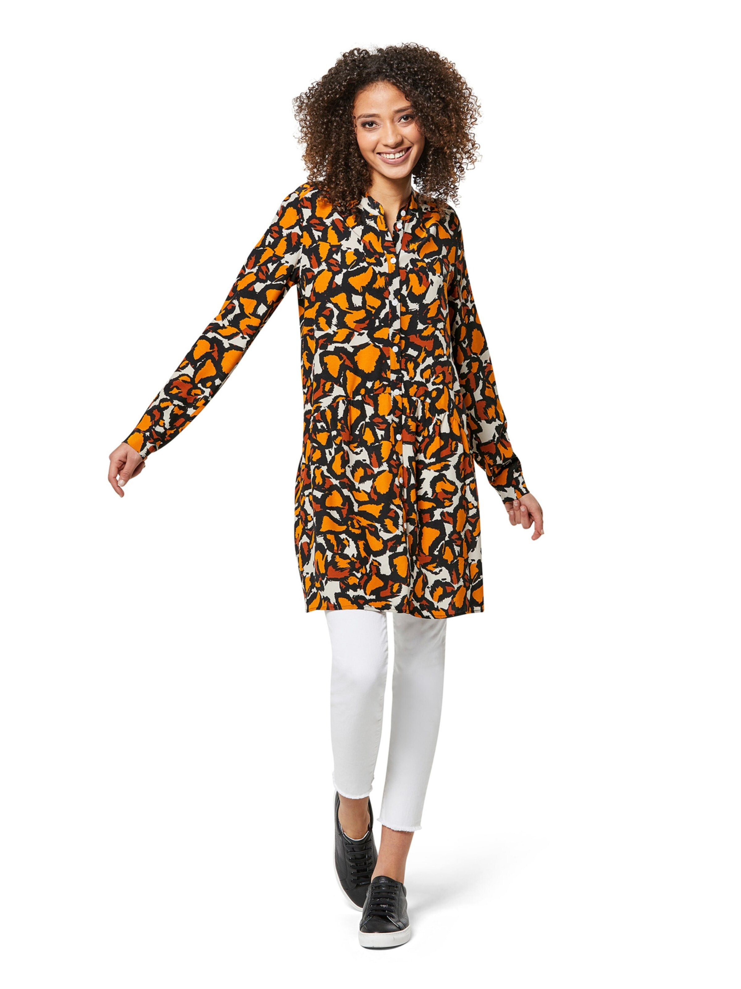 Chemisier MADELEINE en mélange de couleurs