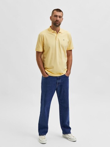 SELECTED HOMME Loosefit Jeans 'Kobe' in Blauw