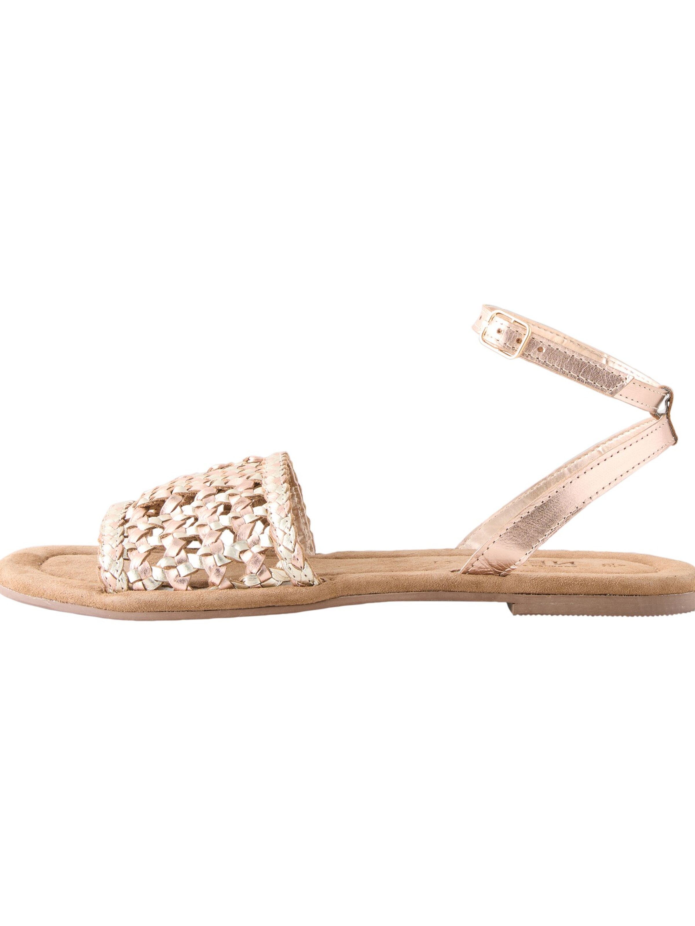 NextSandale s remenčićima - zlatna boja: prednji dio