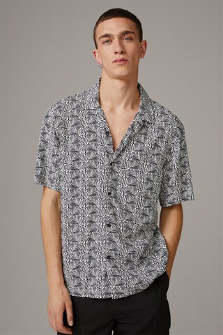 STRELLSON Regular fit Button Up Shirt 'Cliro' in Black: front