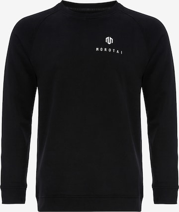 Sweat de sport MOROTAI en noir : devant