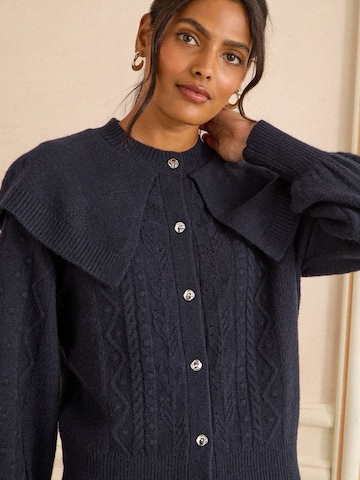 love & roses Strickjacke in Blau